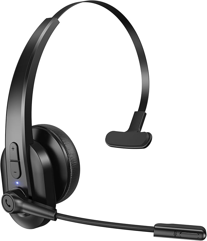 Sarevile Wireless Headset with Microphone, Zoom Skype Mettings, On Ear by Sarevile