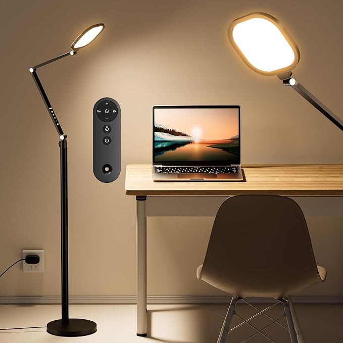 LitONES Ring Light with Stand, 15W Dimmable Zoom Lighting by LitONES