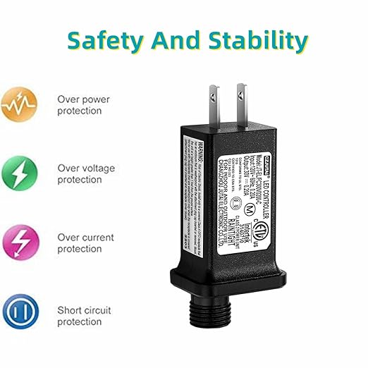 2PCS Replacement 30V 0.2A LED Transformer Model JT-EL/FC300V0200-C Class 2 - Image 2