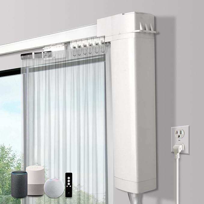 SmartWings Automatic Curtain Opener, Motorized Vertical Blinds by SmartWings