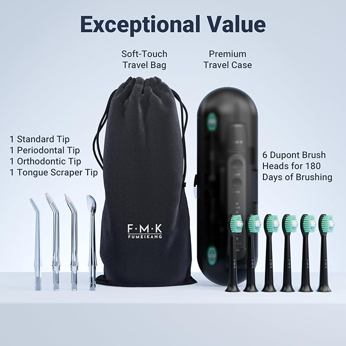 FUMEIKANG Water Flosser & Electric Toothbrush - Image 7