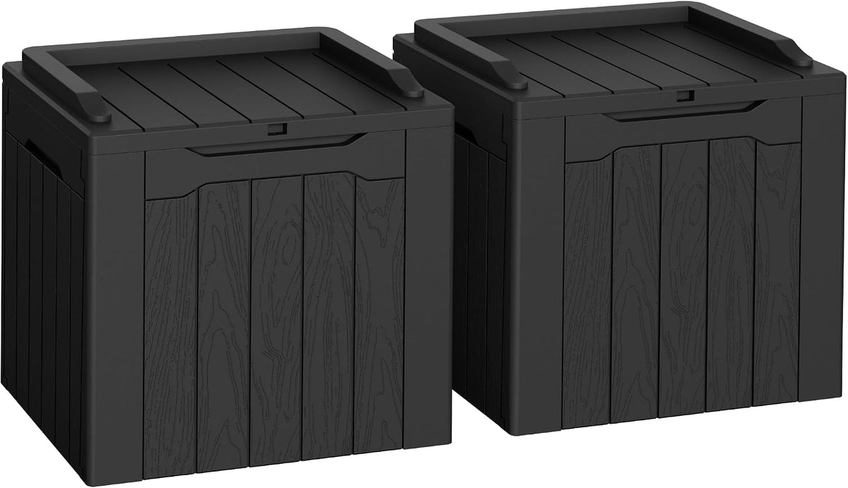 flamaker 2 pack deck box 31 gallon waterproof, main product view