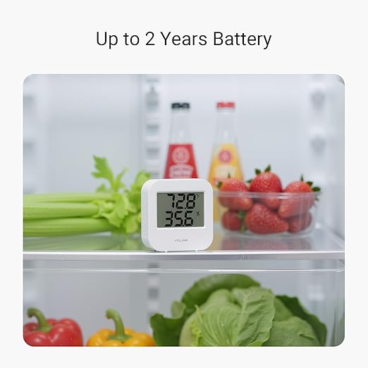 YoLink Smart Temp & Humidity Sensor, LoRa Long Range, 2 Year Battery, Indoor - Image 6