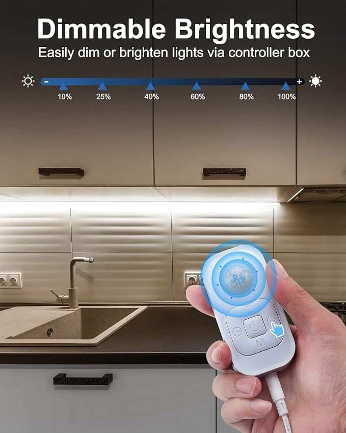 Feuymoent Motion Sensor LED Strip Light - Image 3