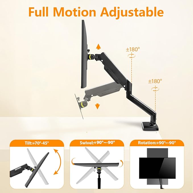 XEVKZO Single Monitor Arm - Image 3
