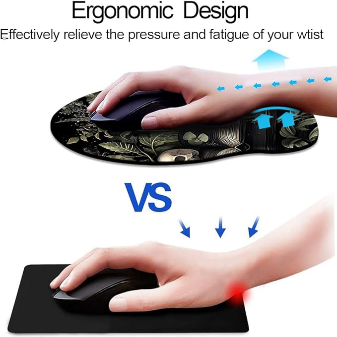 Ergo Comfort Gel Wrist Rest Mouse Pad-Ergonomic Office Mousepad - Image 2