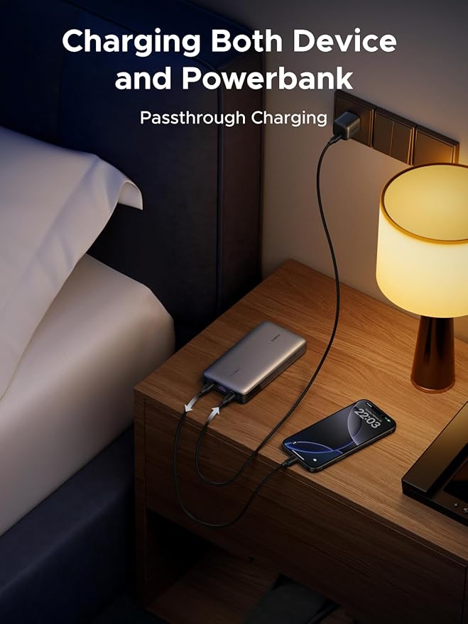 UGREEN Power Bank 25, 000mAh 145W Laptop Portable Charger, Nexode 3-Port USB C - Image 6