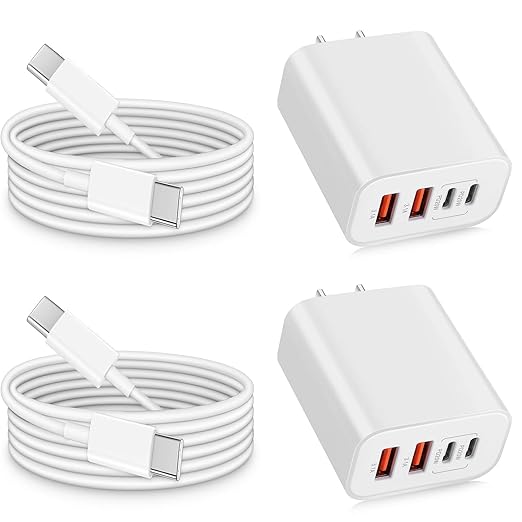 USB Type C Charger for iPhone 17 16 Pro, 40W Multiport Type C Charger Fast by WILLTOP