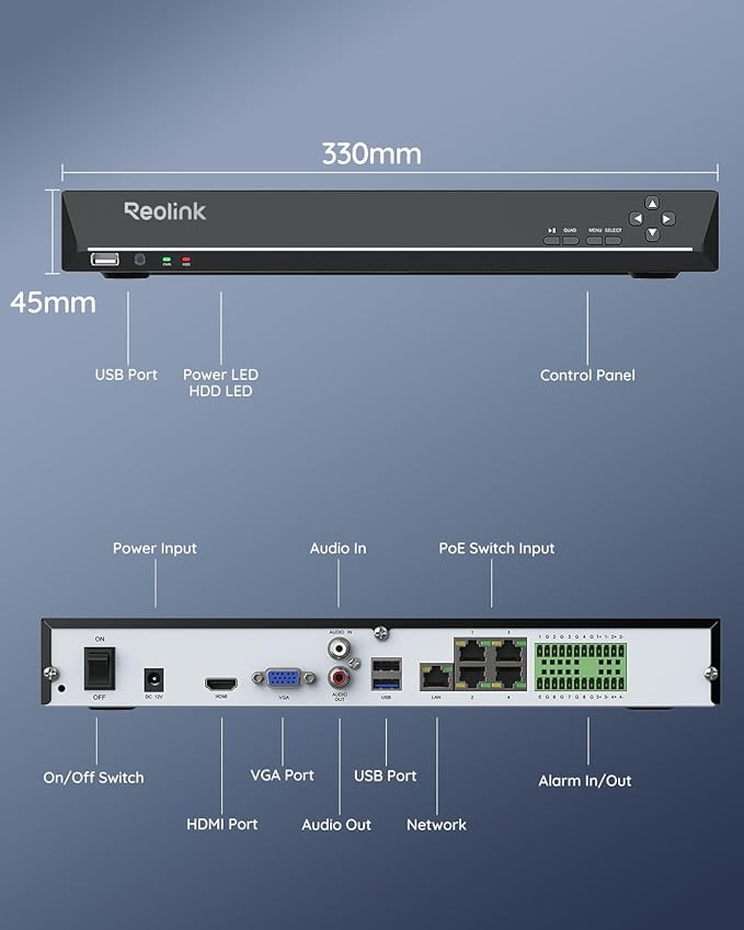 REOLINK 36CH Network Video Recorder - Image 6