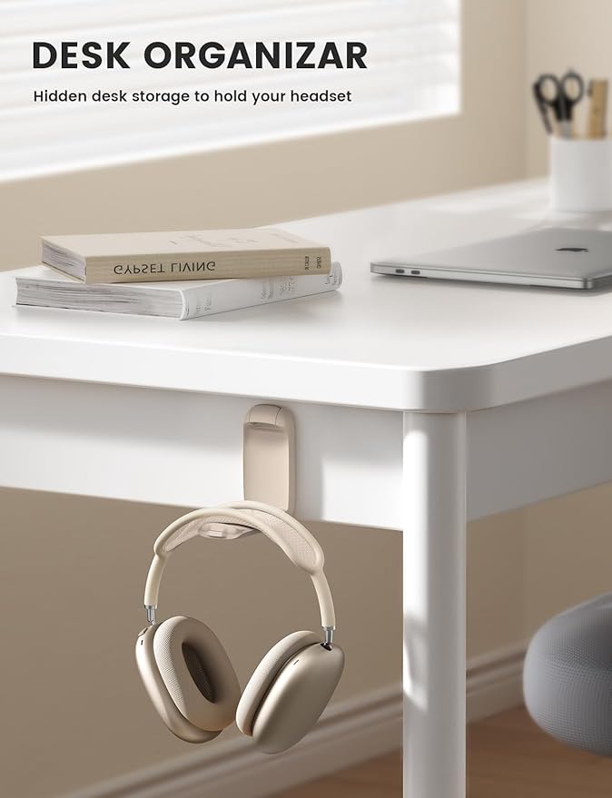 Lamicall Headphone Stand, Sticky Headset Holder - Image 3