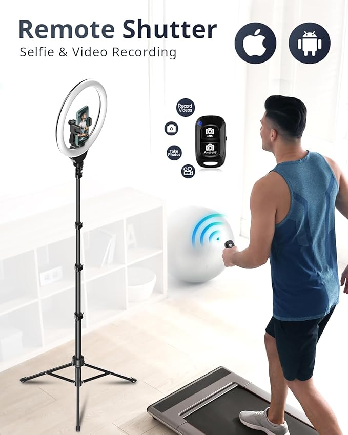 UBeesize 12'' Selfie Ring Light - Image 5