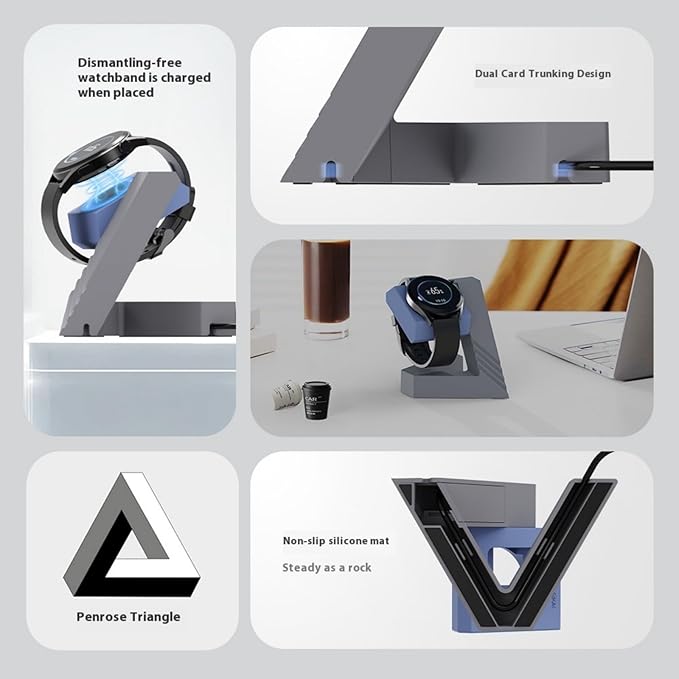 Antislip Silicone Charging Dock Stand - Image 4