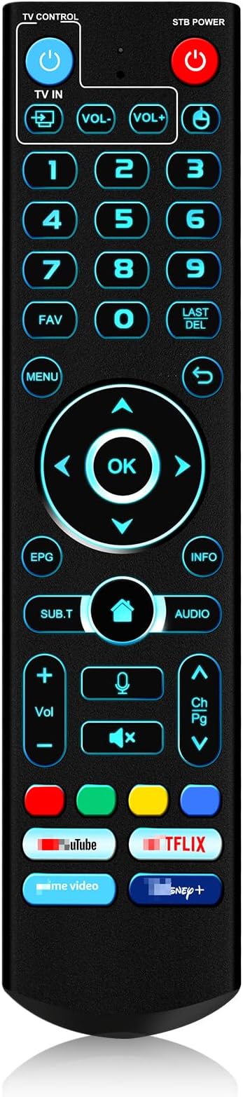 Backlight V5 Pro Voice Remote Control Replacement Compatible by Unknown