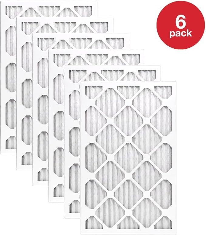 14x20x1 Air Filter ALLERGY MERV 11 6 Pack of Pleated Furnace Filters - Image 3