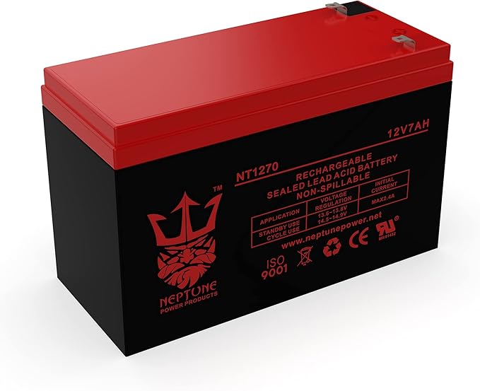 Neptune Power Brand NT1270 F1 12V 7Ah SLA Replacement Battery - Image 6
