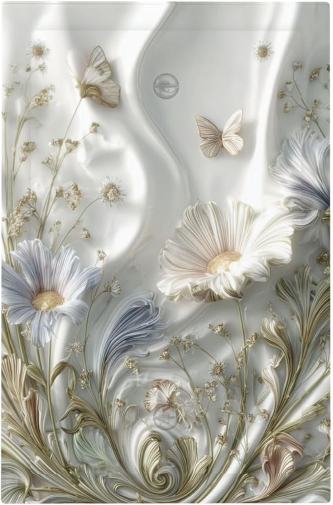 Bvtewkhz Boho Floral Wild Flower No Device Single Blank Decorative Light Switch - Image 2