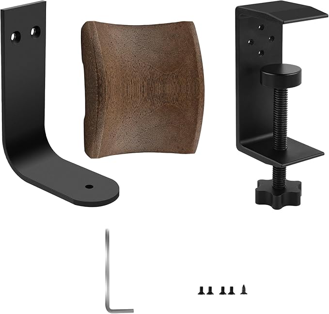GEEKRIA Wooden Headphones Stand Compatible - Image 2