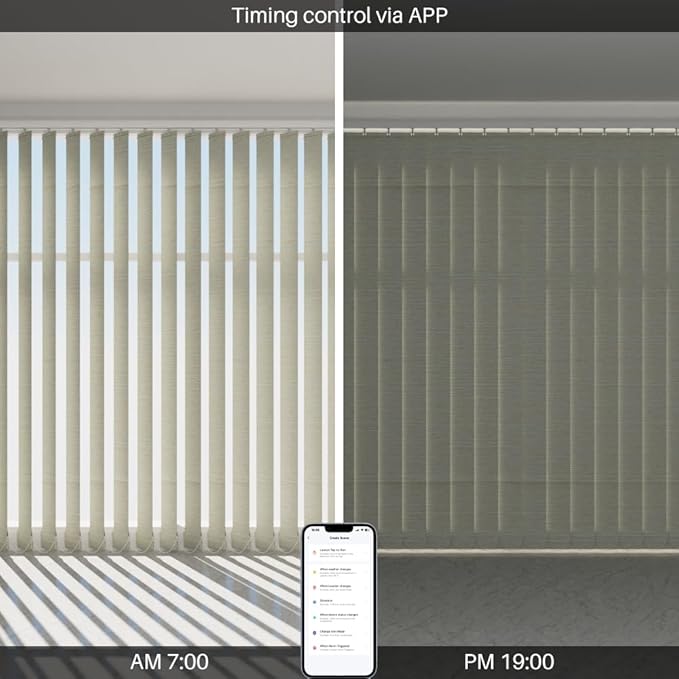 Blindify Motorized Vertical Blinds Compatible - Image 3
