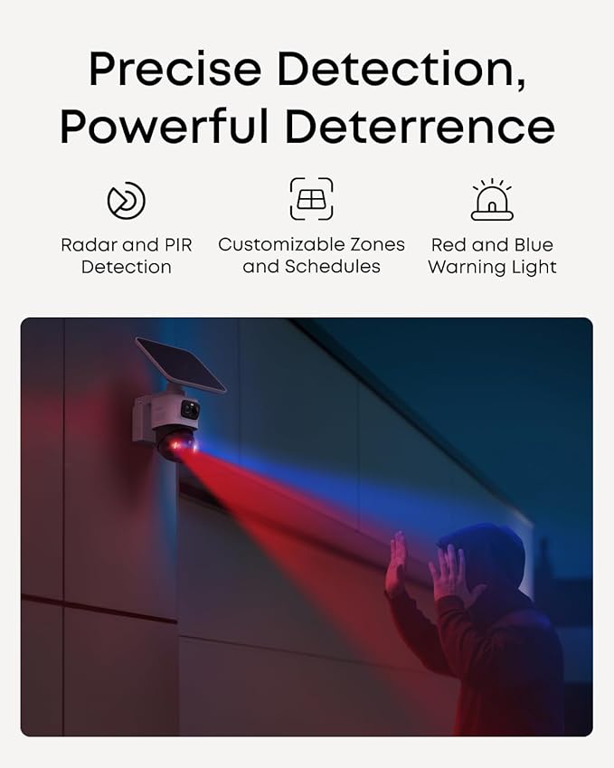 eufy Security eufyCam S4 2-Cam Kit, 4K Solar Camera Wireless Outdoor, Triple - Image 9