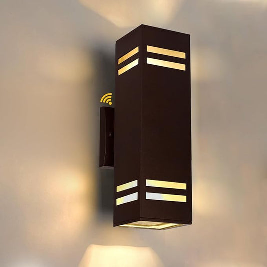 iYogaled Dusk to Dawn Outdoor Wall Lights Fixture – ETL Listed, Aluminum by iYogaled