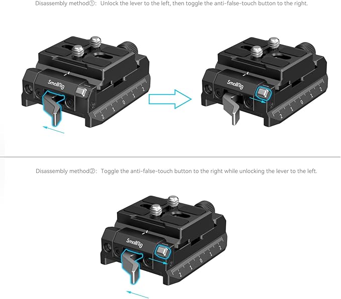 SmallRig Mount Plate Kit with Top Plate - Image 5