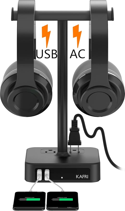 KAFRI Dual Headphone Stand by Unknown