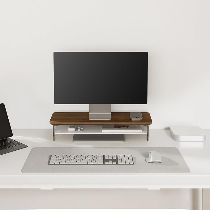 Fenge Acrylic Monitor Stand Riser, 23.6 Inches Monitor Stand - Image 8