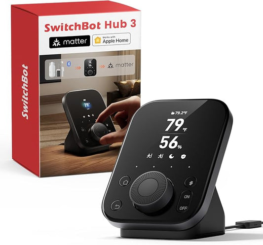 SwitchBot Hub 3, Smart Home Hub by SwitchBot