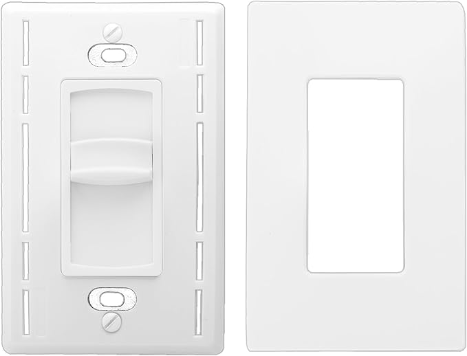 OSD Audio 300W Sleek, Minimalist Design in Wall Volume Control, Slider White - Image 2