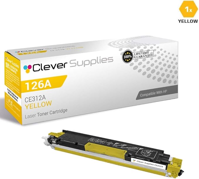 CS Replacement Compatible with HP TOPSHOT PRO M275NW CE310A Black CE311A Cyan - Image 5
