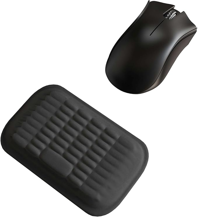 MEKASS Ergonomic Mouse Wrist Rest, Premium Memory Foam Mouse Wrist Pad Support by Mekass