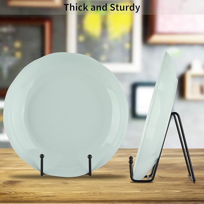 IBosins 5 Pack 4 Inch Plate Holder Display Stands, Metal Black Frame Stand - Image 5