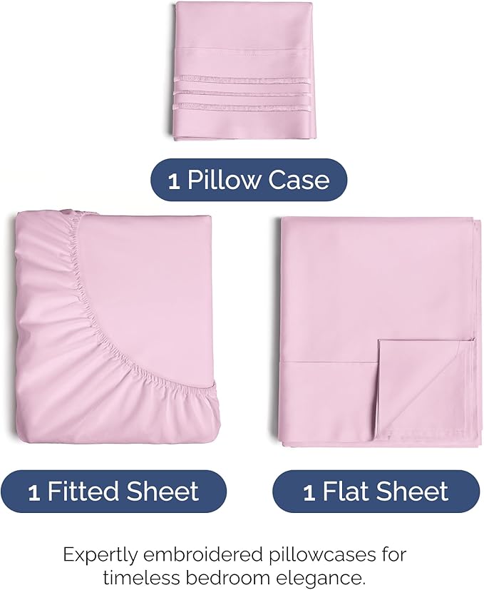 Twin Size 3 Piece Sheet Set - Image 2