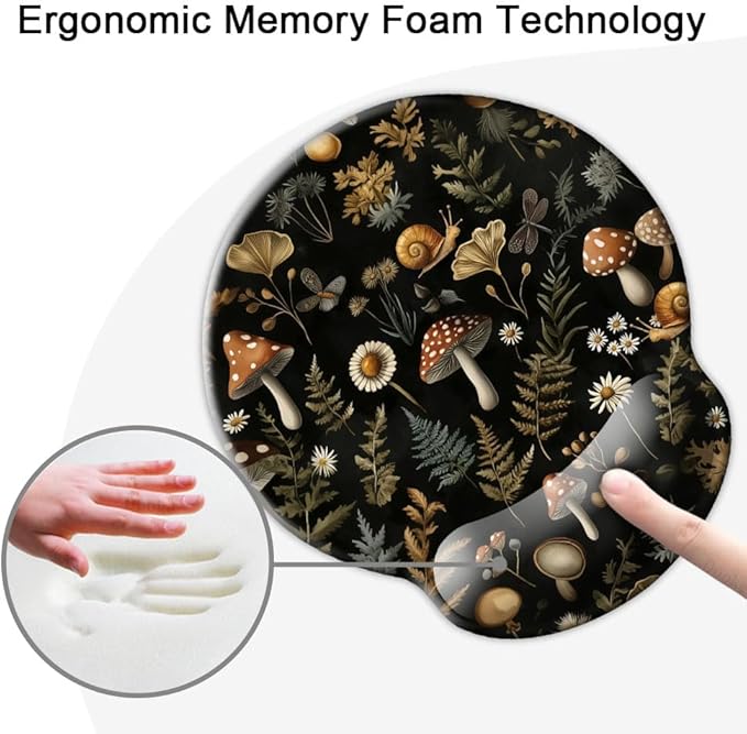 Ergonomic Mouse Pad with Wrist Support, Mouse Pad with Wrist Rest, Relieve - Image 4