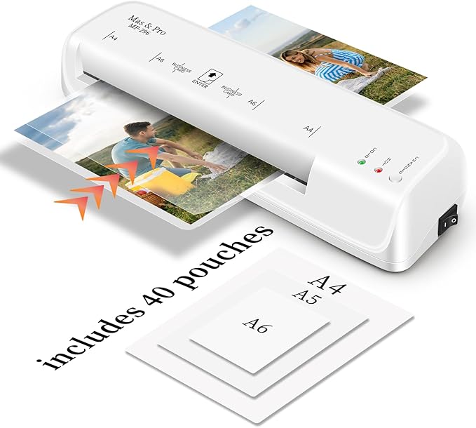 Mas & Pro Thermal Laminator Machine 9 Inch by Unknown