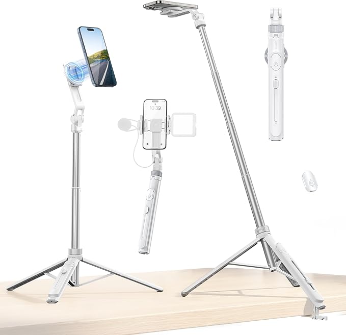 ULANZI TT88 Magnetic Tripod for iPhone 17, 2-in-1 Phone Clip & Dual Cold Shoe by ulanzi