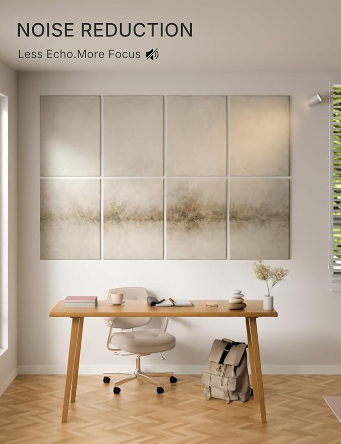 Wall Art Acoustic Panels, Decorative Sound Absorbing Panels - Image 2