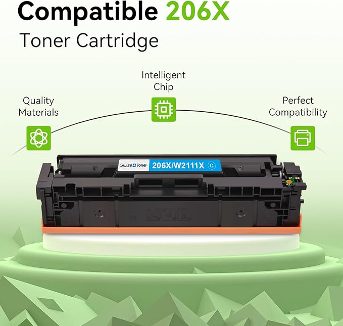 206X Toner Cartridges 4 Pack High Yield - Image 2