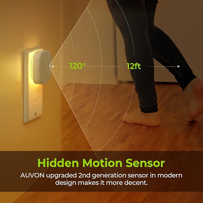 AUVON Plug-in LED Backlit Night Light - Image 4