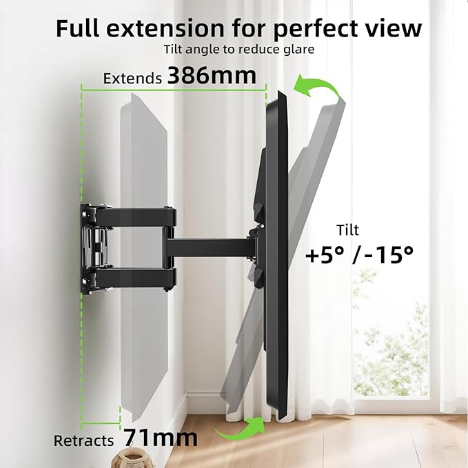 USX MOUNT Full Motion TV Wall Mount - Image 6