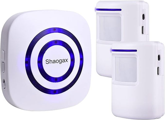 Shaogax Motion Sensor Alarm System, Wireless Home Security Driveway Alarm Indoor by Shaogax
