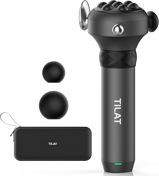 TILAT M1 Max Deep Tissue Vibration Therapy Massage Gun – 6500 RPM Handheld by TILAT
