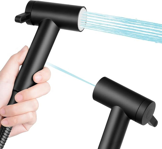 Handheld Bidet Sprayer for Toilet, Adjustable Water Pressure Control Rotary by bdjmfaucet