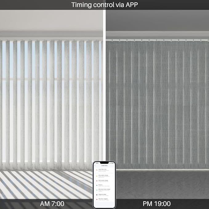 Blindify Motorized Vertical Blinds Compatible - Image 3