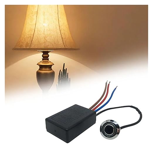 LD 600S EU Touch Dimmer Switch 0 3A/0 8A Rated Current Black Color PVC+Copper - Image 5