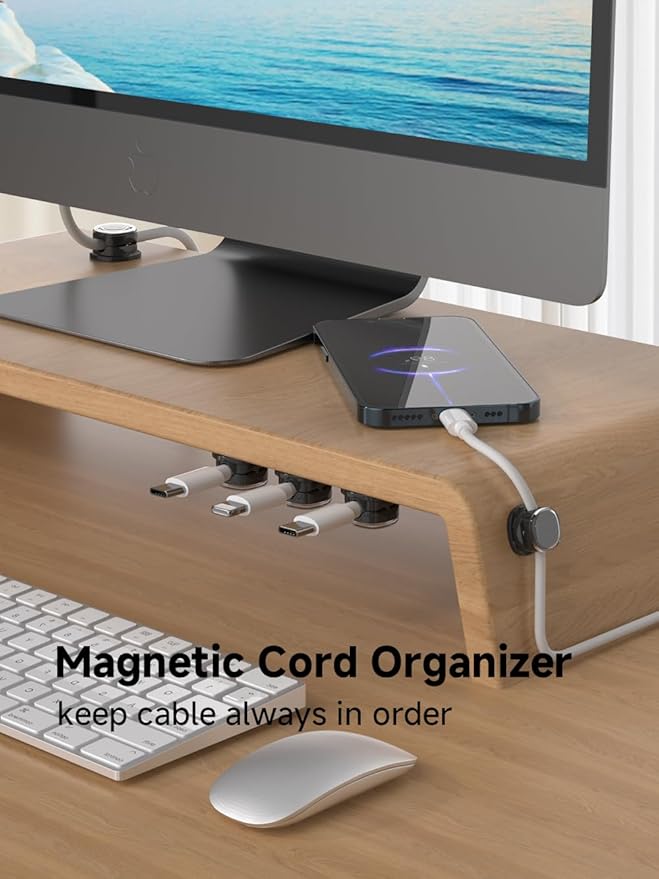 Magnetic Cable Clips, Adjustable Cord Holder Management, Adhesive Wire Keeper - Image 5