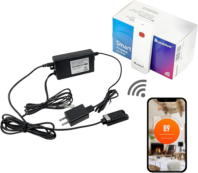 Durablow SH3002-RH On/Off WiFi Gas Fireplace Remote Control by Durablow