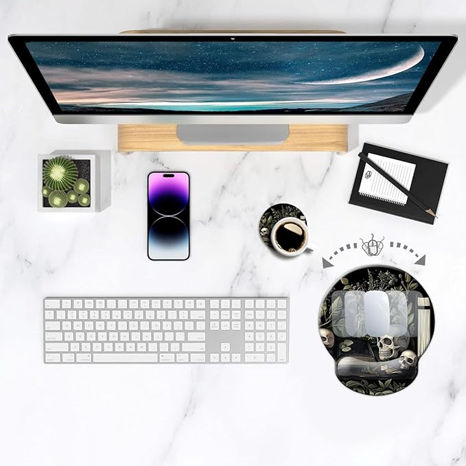 Ergo Comfort Gel Wrist Rest Mouse Pad-Ergonomic Office Mousepad - Image 3