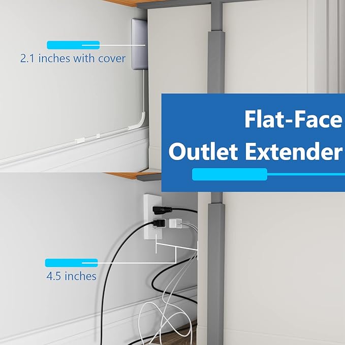 LIDER Flat-Face Outlet Extender - Image 3