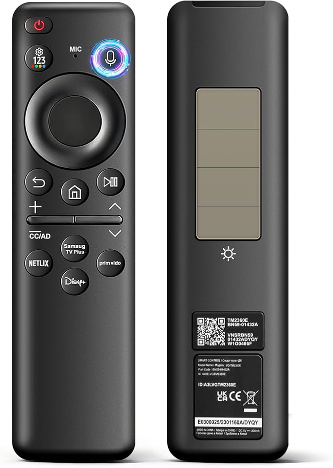BN59-01432A TM2360E Rechargeable Voice Remote by ExploreHome